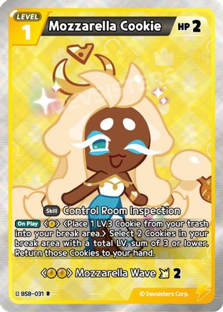 Image of Mozzarella Cookie (BS8-031) - A Game of Truth and Deceit Foil