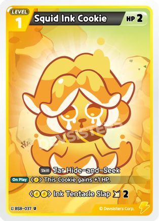 Image of Squid Ink Cookie (BS8-037) - A Game of Truth and Deceit