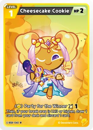 Image of Cheesecake Cookie (BS8-040) - A Game of Truth and Deceit