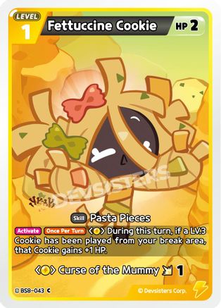 Image of Fettuccine Cookie (BS8-043) - A Game of Truth and Deceit