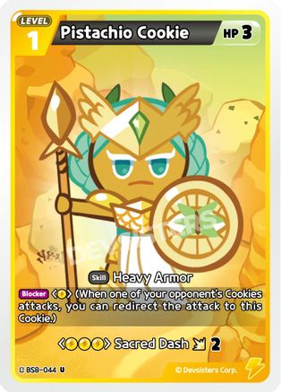 Image of Pistachio Cookie (044) (BS8-044) - A Game of Truth and Deceit