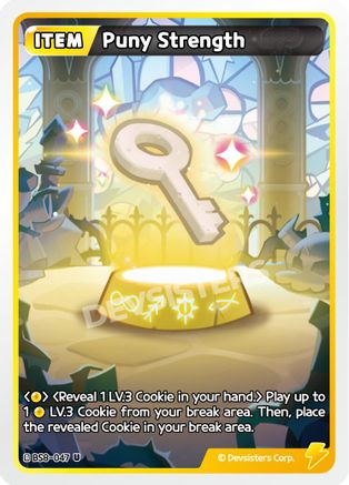 Image of Puny Strength (BS8-047) - A Game of Truth and Deceit