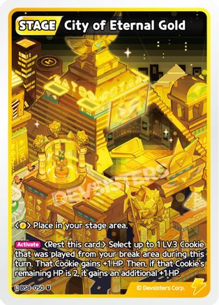 Image of City of Eternal Gold (BS8-050) - A Game of Truth and Deceit
