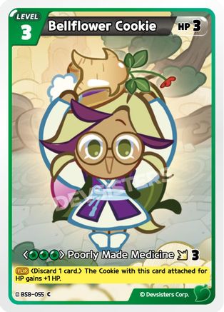 Image of Bellflower Cookie (BS8-055) - A Game of Truth and Deceit