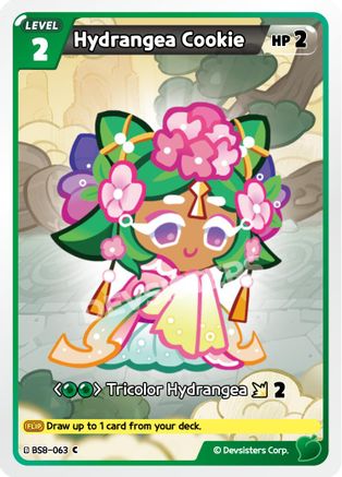 Image of Hydrangea Cookie (BS8-063) - A Game of Truth and Deceit