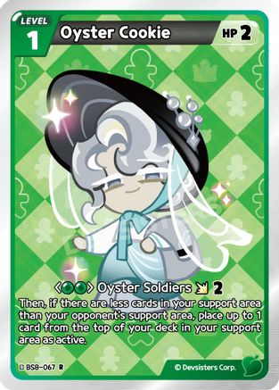 Image of Oyster Cookie (BS8-067) - A Game of Truth and Deceit Foil