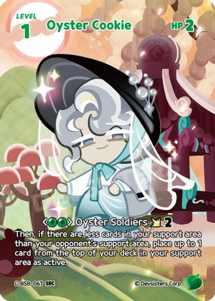 Image of Oyster Cookie (SEC) (BS8-067) - A Game of Truth and Deceit Foil