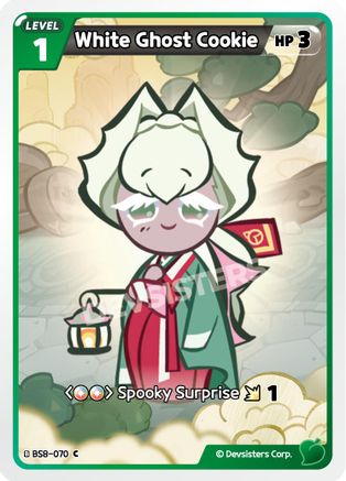 Image of White Ghost Cookie (BS8-070) - A Game of Truth and Deceit