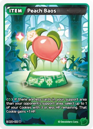 Image of Peach Baos (BS8-071) - A Game of Truth and Deceit