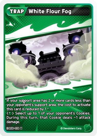 Image of White Flour Fog (BS8-074) - A Game of Truth and Deceit