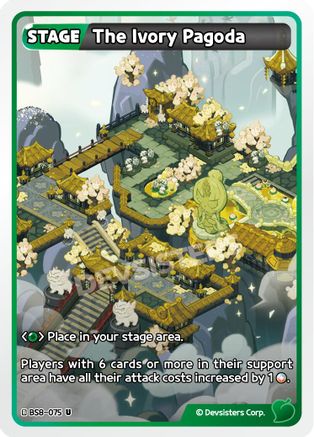 Image of The Ivory Pagoda (BS8-075) - A Game of Truth and Deceit