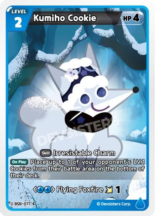 Image of Kumiho Cookie (BS8-077) - A Game of Truth and Deceit