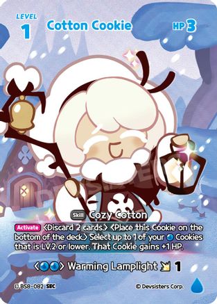 Image of Cotton Cookie (SEC) (BS8-082) - A Game of Truth and Deceit Foil
