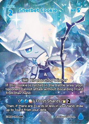 Image of Sherbet Cookie (SSR) (BS8-084) - A Game of Truth and Deceit Foil