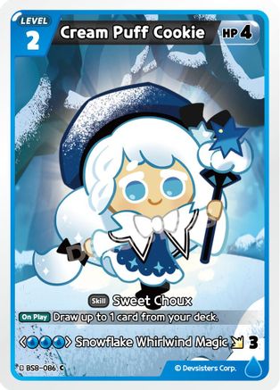 Image of Cream Puff Cookie (BS8-086) - A Game of Truth and Deceit