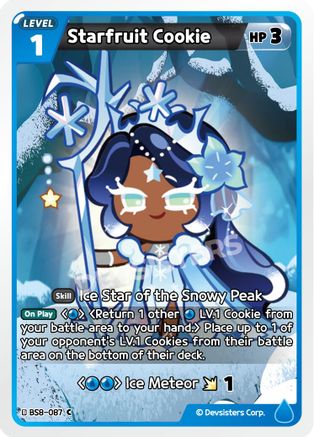 Image of Starfruit Cookie (BS8-087) - A Game of Truth and Deceit
