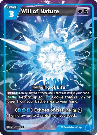 Image of Will of Nature (BS8-090) - A Game of Truth and Deceit Foil