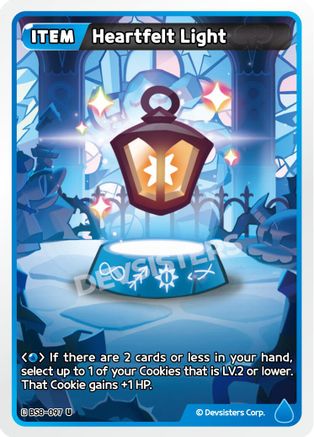 Image of Heartfelt Light (BS8-097) - A Game of Truth and Deceit