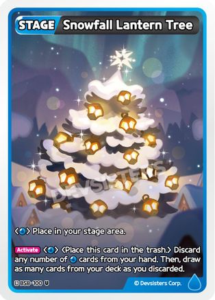 Image of Snowfall Lantern Tree (BS8-100) - A Game of Truth and Deceit