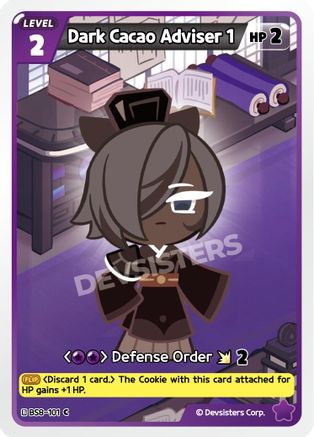 Image of Dark Cacao Adviser 1 (BS8-101) - A Game of Truth and Deceit