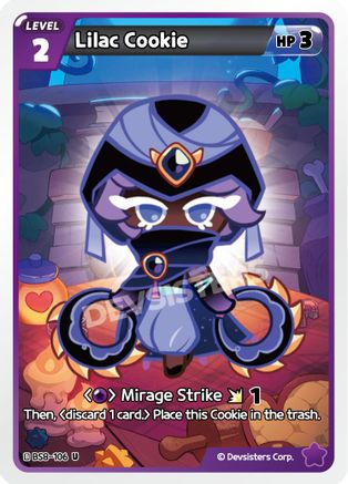 Image of Lilac Cookie (BS8-106) - A Game of Truth and Deceit