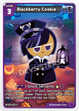 Image of Blackberry Cookie (BS8-108) - A Game of Truth and Deceit