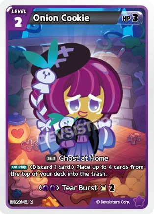 Image of Onion Cookie (BS8-111) - A Game of Truth and Deceit