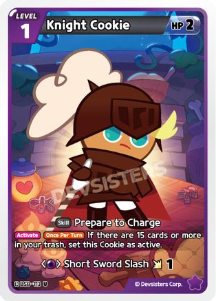 Image of Knight Cookie (BS8-113) - A Game of Truth and Deceit