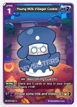 Image of Young Milk Villager Cookie (BS8-115) - A Game of Truth and Deceit