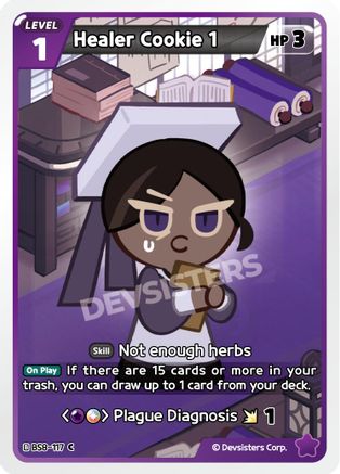 Image of Healer Cookie 1 (BS8-117) - A Game of Truth and Deceit
