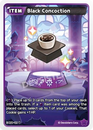 Image of Black Concoction (BS8-121) - A Game of Truth and Deceit