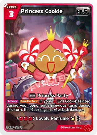 Image of Princess Cookie (Ver. 1) (BS9-002) - A Game of Truth and Deceit