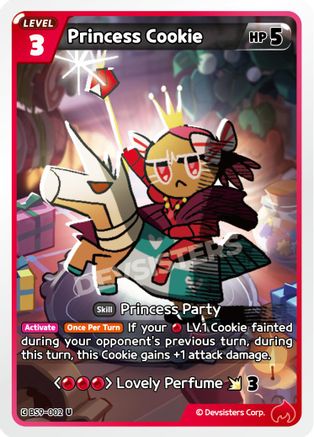 Image of Princess Cookie (Ver. 2) (BS9-002) - A Game of Truth and Deceit