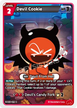 Image of Devil Cookie (BS9-011) - A Game of Truth and Deceit
