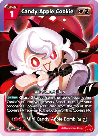Image of Candy Apple Cookie (BS9-014) - A Game of Truth and Deceit Foil