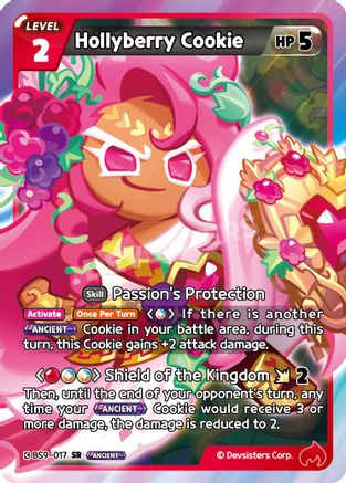 Image of Hollyberry Cookie (BS9-017) - A Game of Truth and Deceit Foil