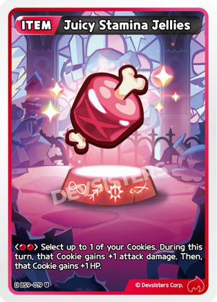 Image of Juicy Stamina Jellies (BS9-019) - A Game of Truth and Deceit