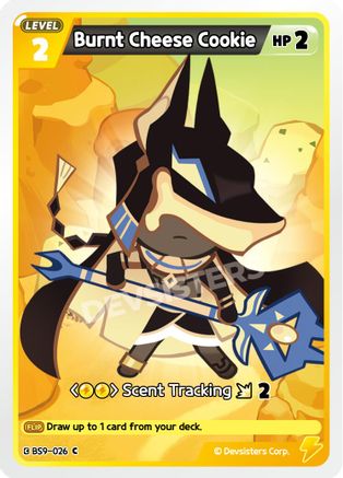 Image of Burnt Cheese Cookie (Ver. 1) (BS9-026) - A Game of Truth and Deceit