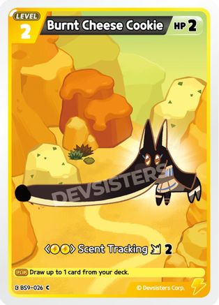 Image of Burnt Cheese Cookie (Ver. 2) (BS9-026) - A Game of Truth and Deceit