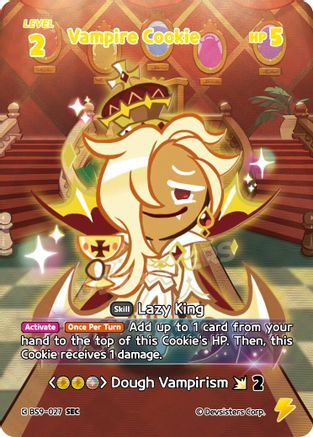 Image of Vampire Cookie (SEC) (BS9-027) - A Game of Truth and Deceit Foil