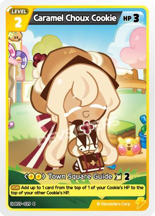 Image of Caramel Choux Cookie (Ver. 1) (BS9-029) - A Game of Truth and Deceit