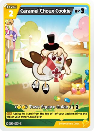 Image of Caramel Choux Cookie (Ver. 2) (BS9-029) - A Game of Truth and Deceit