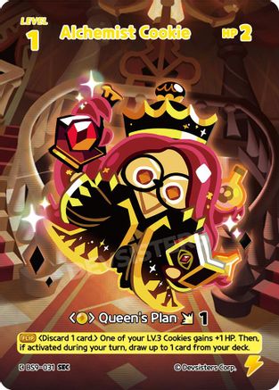 Image of Alchemist Cookie (SEC) (BS9-031) - A Game of Truth and Deceit Foil