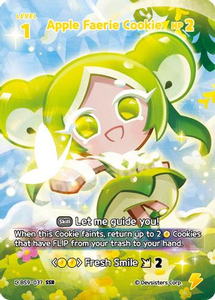 Image of Apple Faerie Cookie (SSR) (BS9-037) - A Game of Truth and Deceit Foil