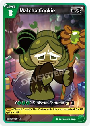 Image of Matcha Cookie (Ver. 1) (BS9-048) - A Game of Truth and Deceit