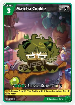 Image of Matcha Cookie (Ver. 2) (BS9-048) - A Game of Truth and Deceit