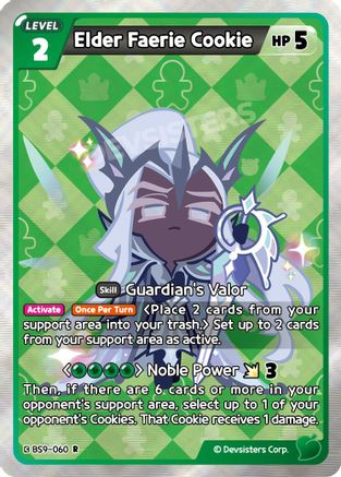 Image of Elder Faerie Cookie (Ver. 2) (BS9-060) - A Game of Truth and Deceit Foil