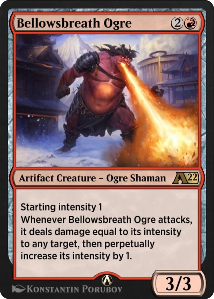 Image of Bellowsbreath Ogre (YNEO-021) - Alchemy: Kamigawa