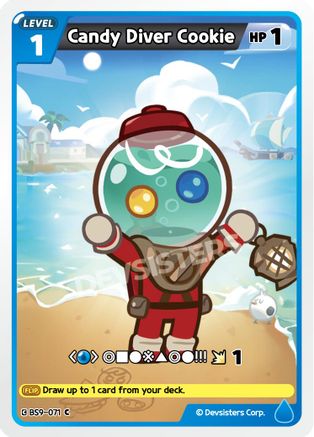Image of Candy Diver Cookie (Ver. 1) (BS9-071) - A Game of Truth and Deceit