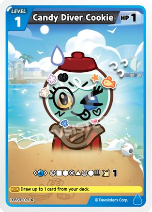 Image of Candy Diver Cookie (Ver. 2) (BS9-071) - A Game of Truth and Deceit